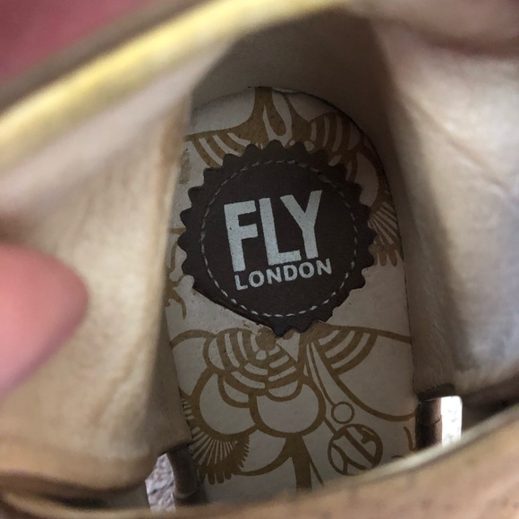 Fly London Yame platform wedge shoes size 37 - Picture 6 of 7